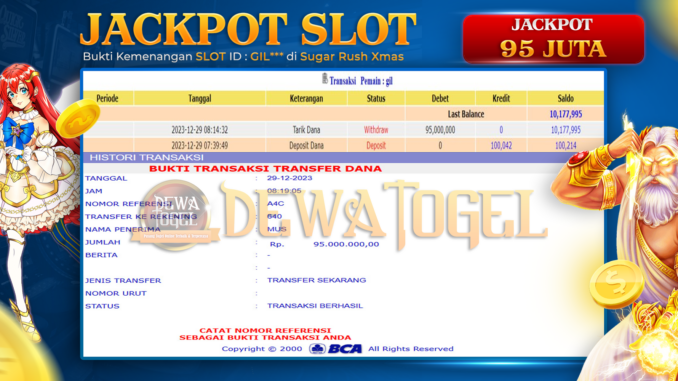 BUKTI JP DEWATOGEL #1131